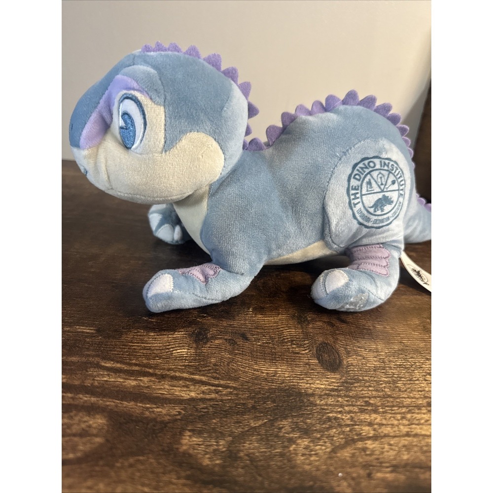 Disney Animal Kingdom DinoLand USA Aladar Dino Institute Iguanodon Blue Plush